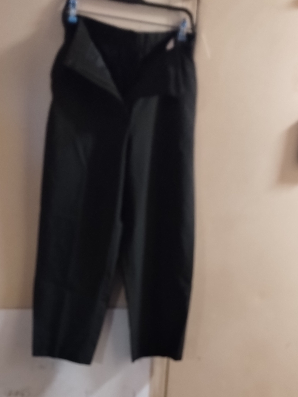 Classic Black High-Waist Trousers